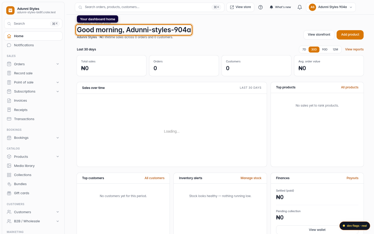 What is Crate?: step 1 (web)