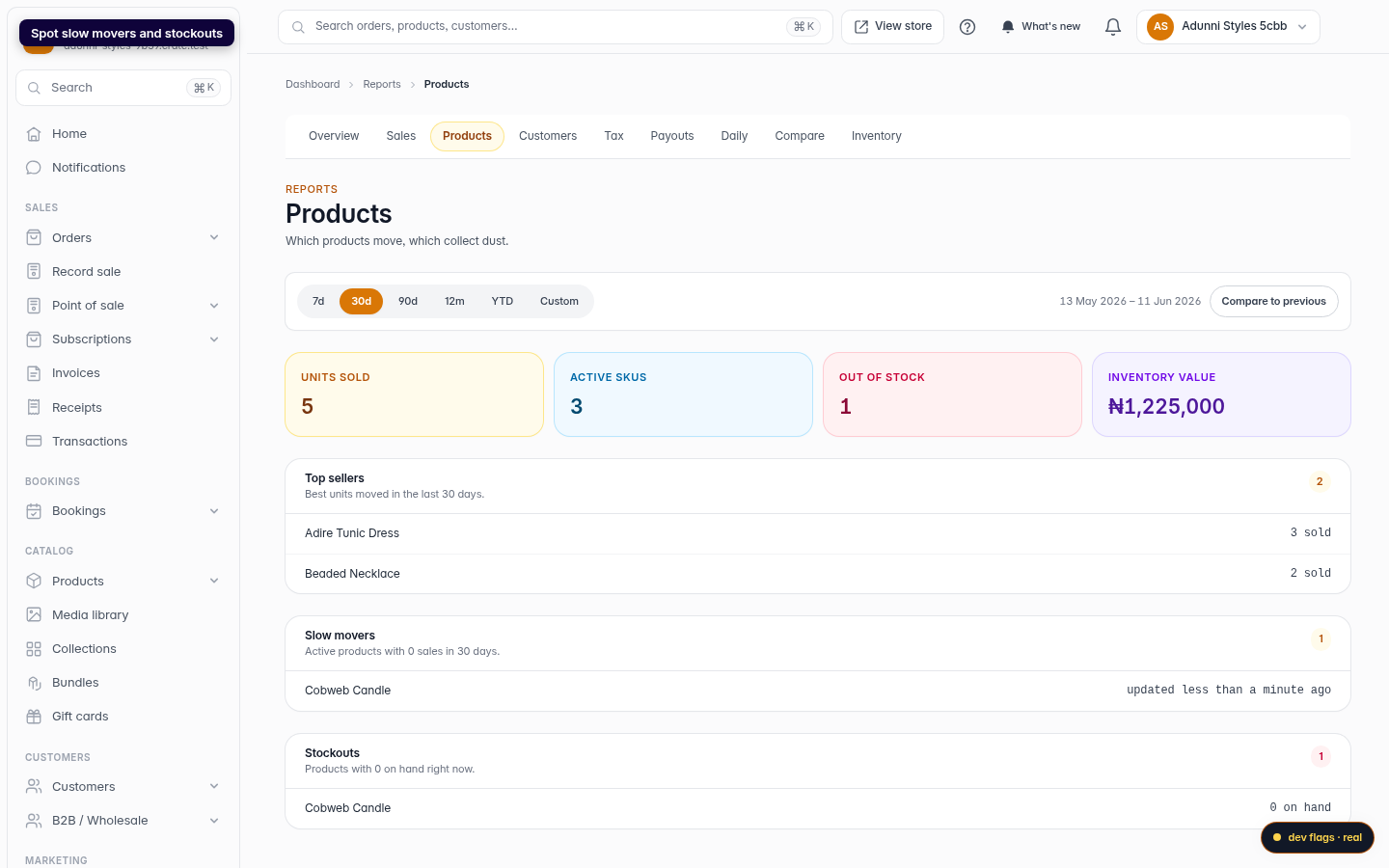 Product Analytics: step 5 (web)